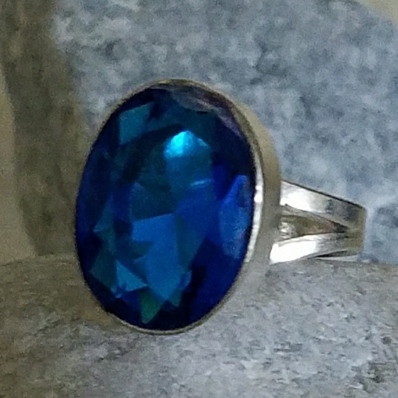 Jewelry - SWISS BLUE TOPAZ RING